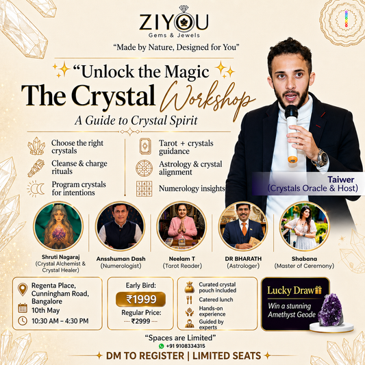 Finding Peace in the Chaos: Join Us for "Unlock the Magic" – A Crystal Workshop