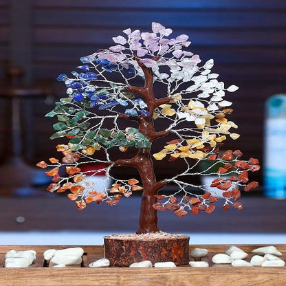 Natural 7 Chakra Crystal Tree | Ziyou Gems & Jewels - Bangalore