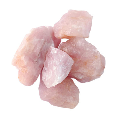 Raw Rose Quartz Crystal for Love and Healing - By Bangalore's Best Crystal Shop