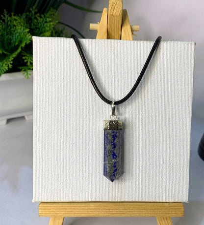 Natural Lapis Lazuli Pendant | Crystal Jewelry for Wisdom & Intuition